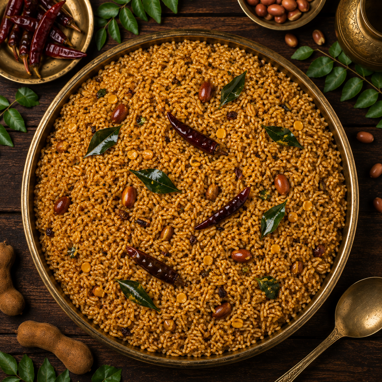 Tamarind Rice (Puli Rice)